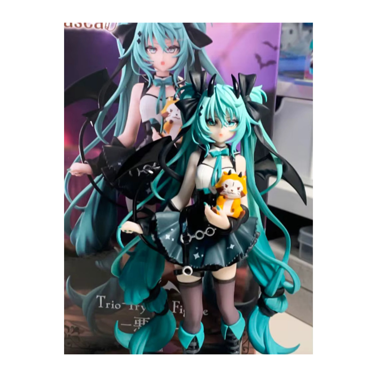 Bandai Hatsune Miku Kleine Teufel Waschbär Actionfigur aus PVC, mehrfarbig, Höhe: 19 cm - Bild 7