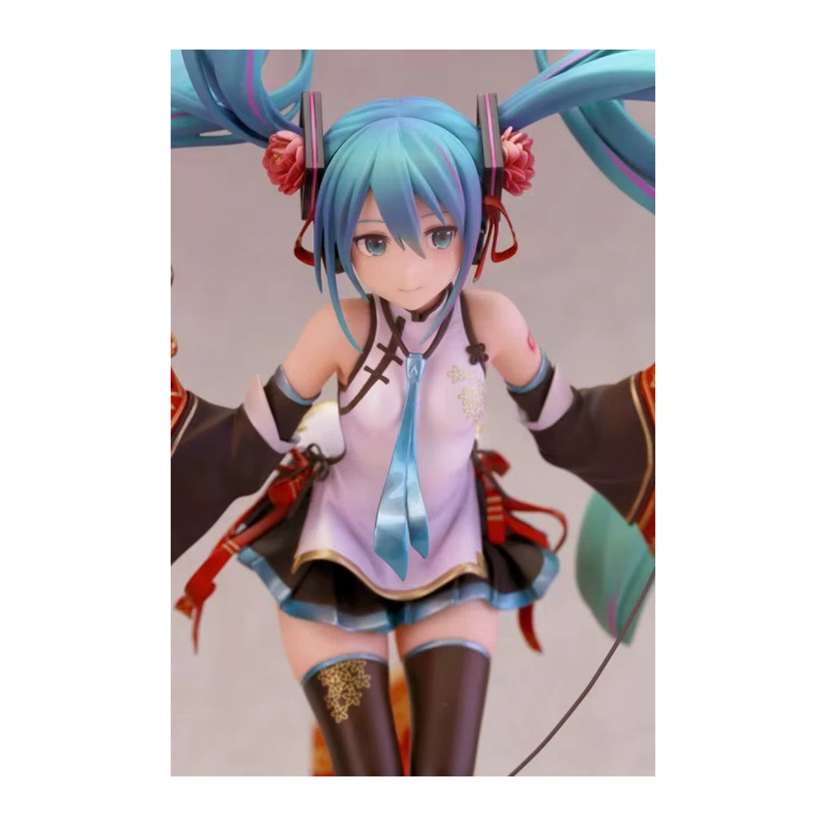 Bandai Hatsune Miku Konzert Szene Action Figur aus Kunststoff, mehrfarbig, stehende Haltung - Bild 3