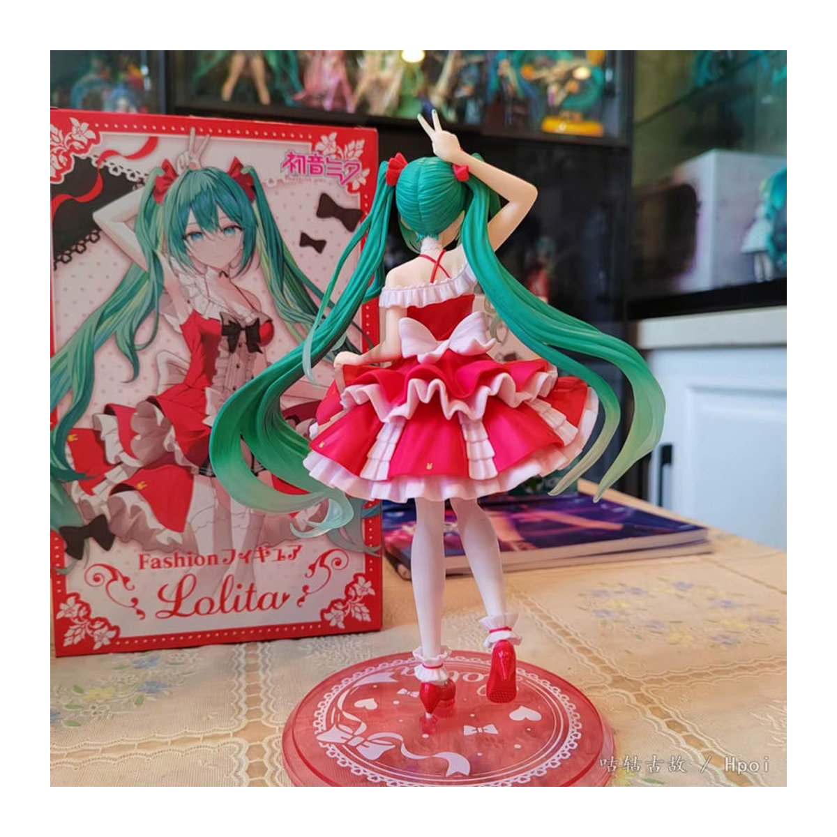 Bandai Hatsune Miku Lolita Anime Figur aus PVC in Mehrfarbig als dekorative Sammelstatue - Bild 4