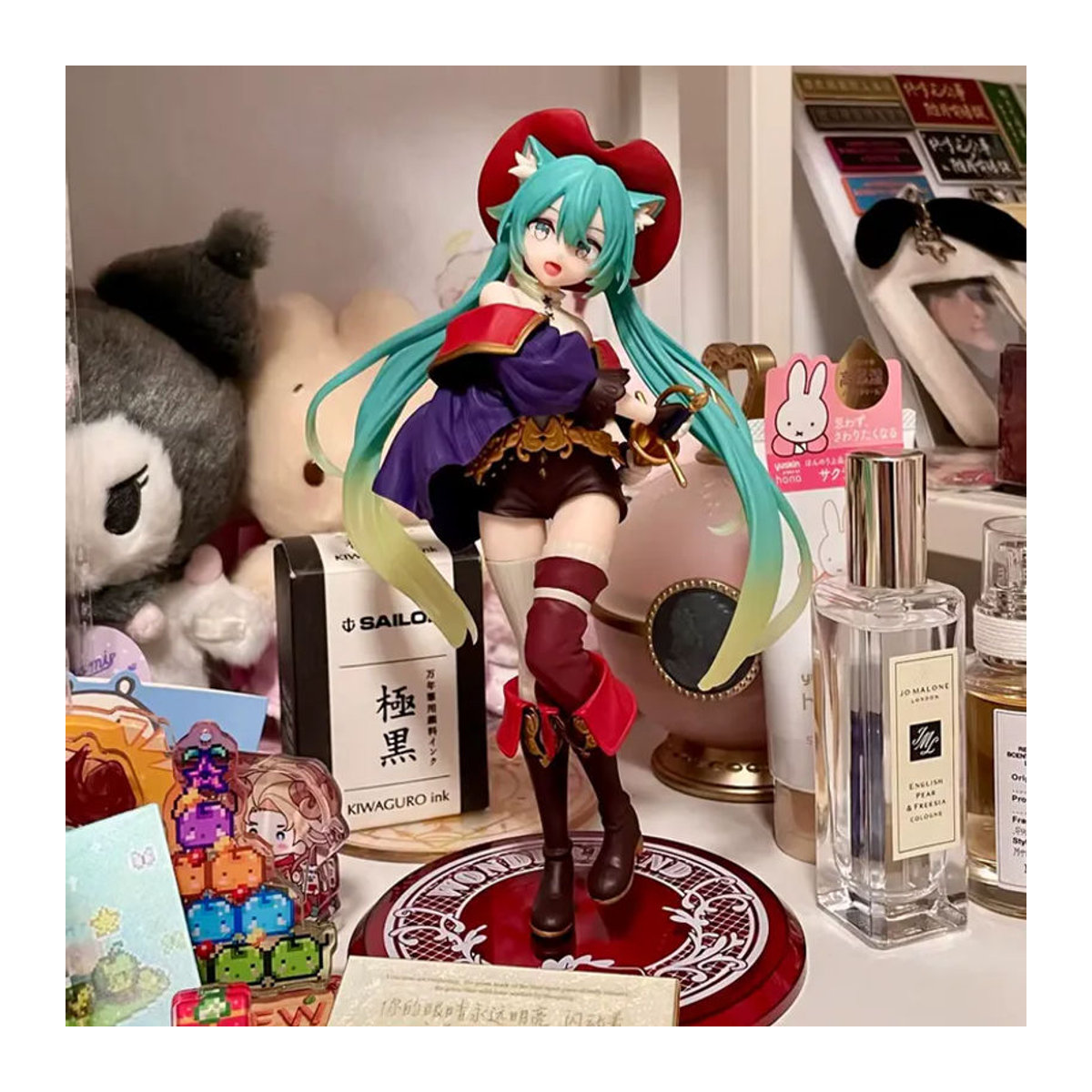 Bandai Hatsune Miku Märchenwunderland Der gestiefelte Kater Anime-Actionfigur, mehrfarbig, Höhe: 19 cm - Bild 2