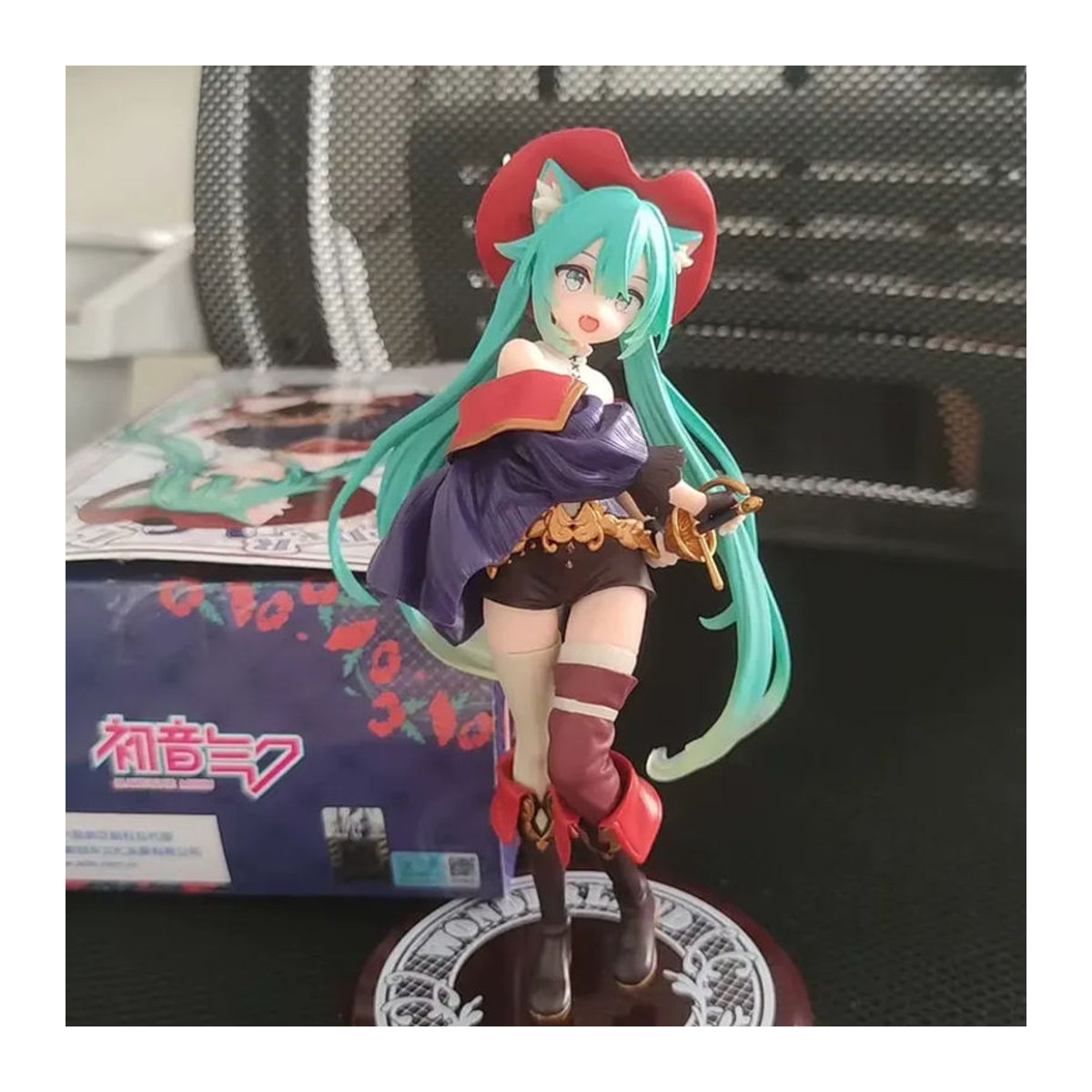 Bandai Hatsune Miku Märchenwunderland Der gestiefelte Kater Anime-Actionfigur, mehrfarbig, Höhe: 19 cm - Bild 3
