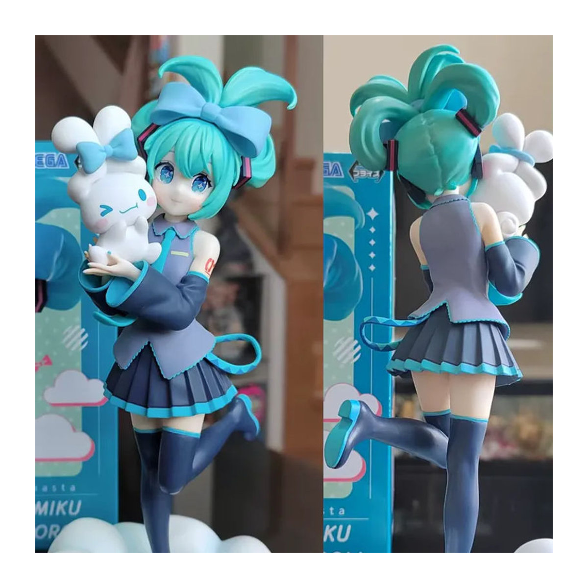 Bandai Hatsune Miku Piapro Panda Anime Figur aus Kunststoff, mehrfarbig, stehendes Sammlermodell zur Dekoration - Bild 5