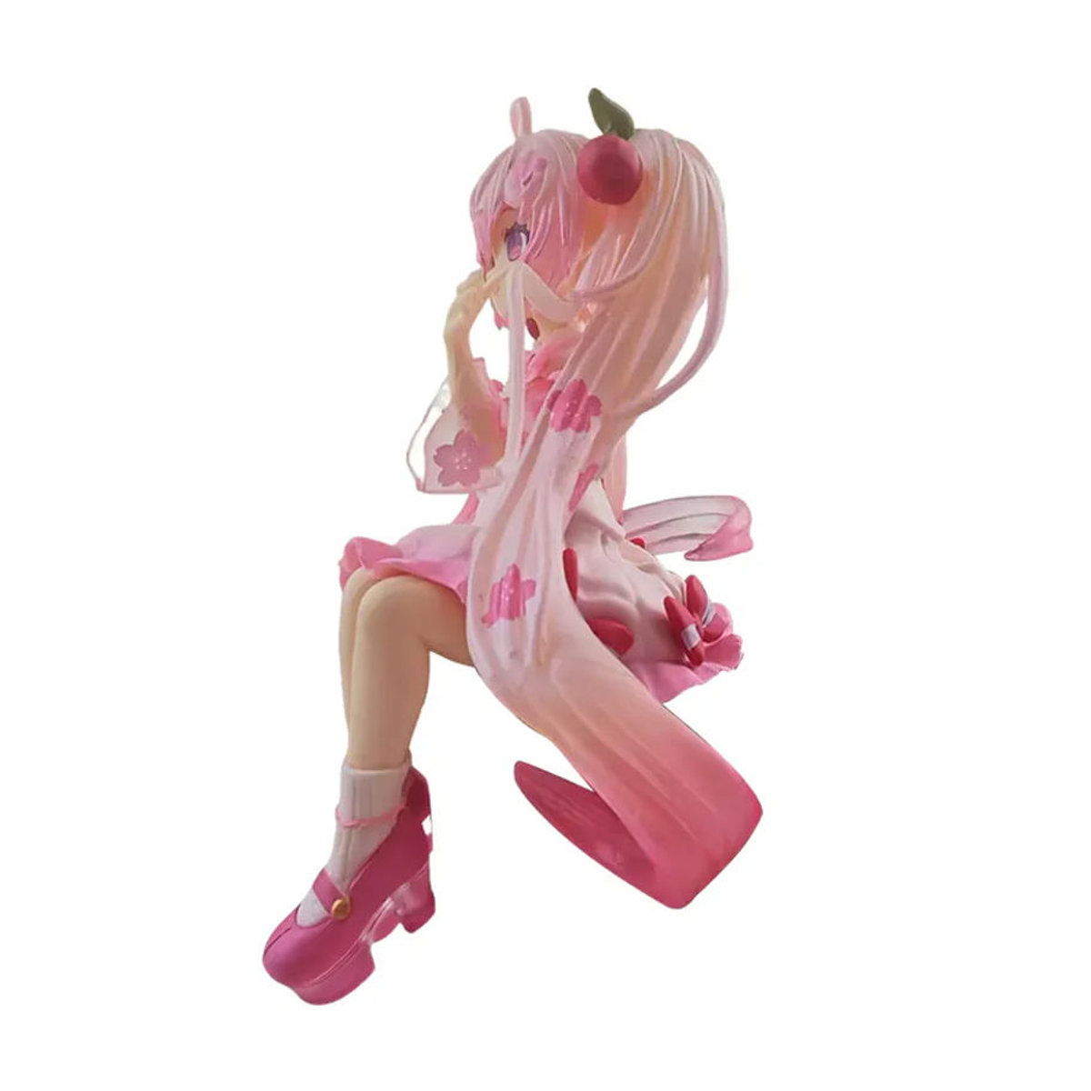 Bandai Hatsune Miku Sakura Miku Anime Actionfigur in Rosa aus Kunststoff als dekoratives Sammlermodell - Bild 3