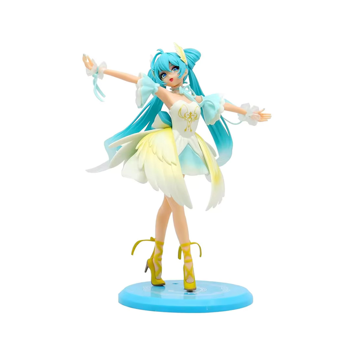 Bandai Hatsune Miku Schwan Ballett Charakter Modell Statue aus PVC, mehrfarbig, Desktop Dekoration für Sammler - Bild 3