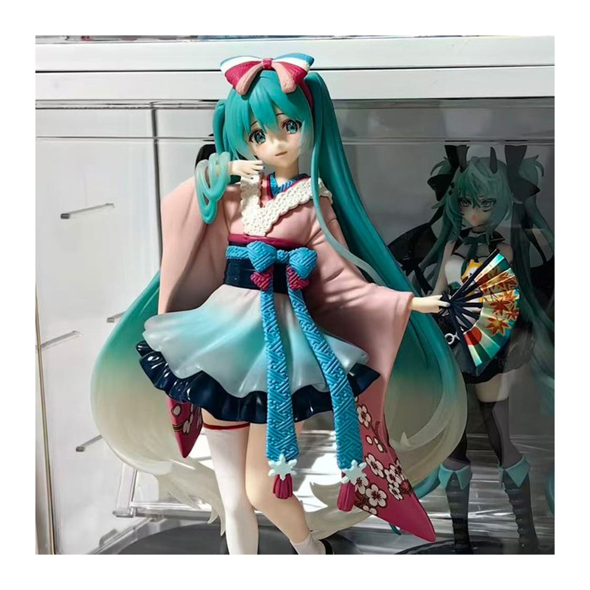 Bandai Hatsune Miku Tenitol Neo Tokyo Serie Kimono Sammlerfigur, mehrfarbig, Höhe: 20 cm - Bild 1