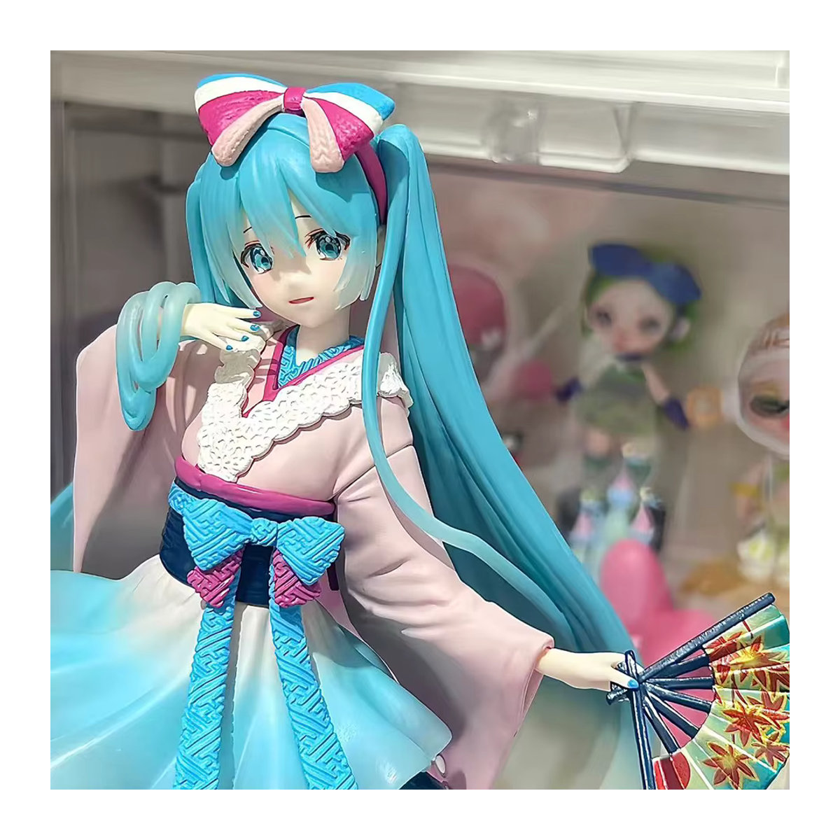 Bandai Hatsune Miku Tenitol Neo Tokyo Serie Kimono Sammlerfigur, mehrfarbig, Höhe: 20 cm - Bild 2