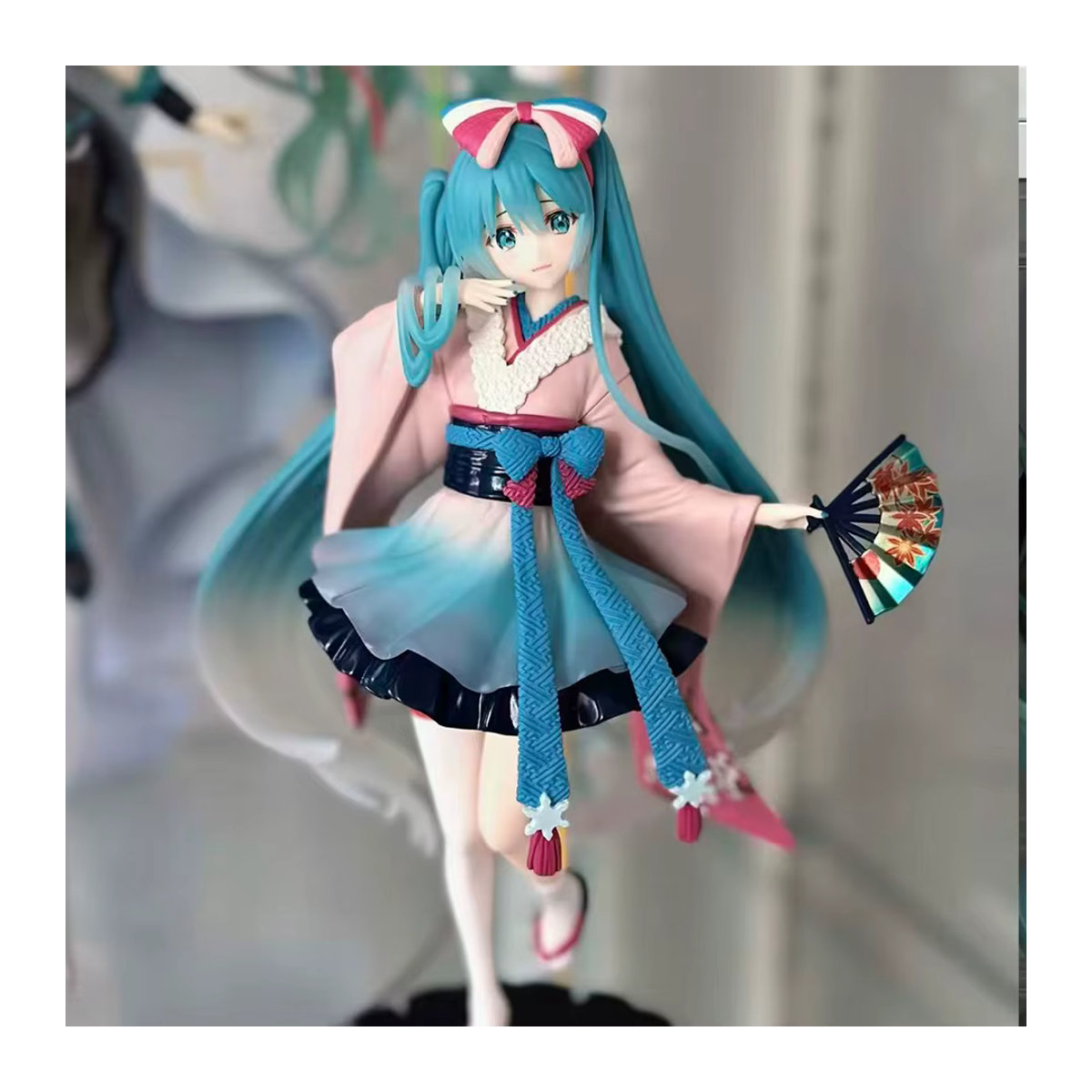 Bandai Hatsune Miku Tenitol Neo Tokyo Serie Kimono Sammlerfigur, mehrfarbig, Höhe: 20 cm - Bild 3