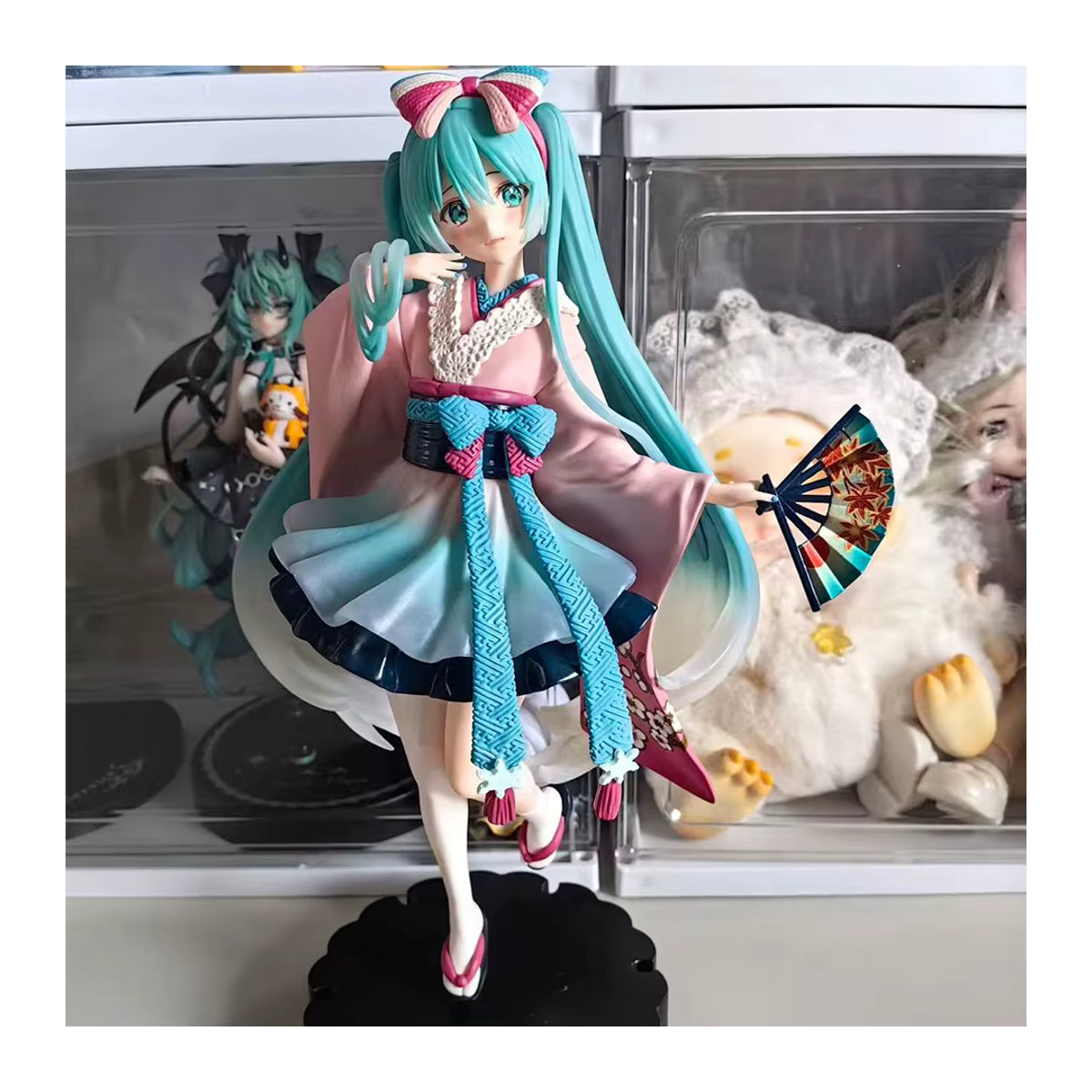 Bandai Hatsune Miku Tenitol Neo Tokyo Serie Kimono Sammlerfigur, mehrfarbig, Höhe: 20 cm - Bild 5