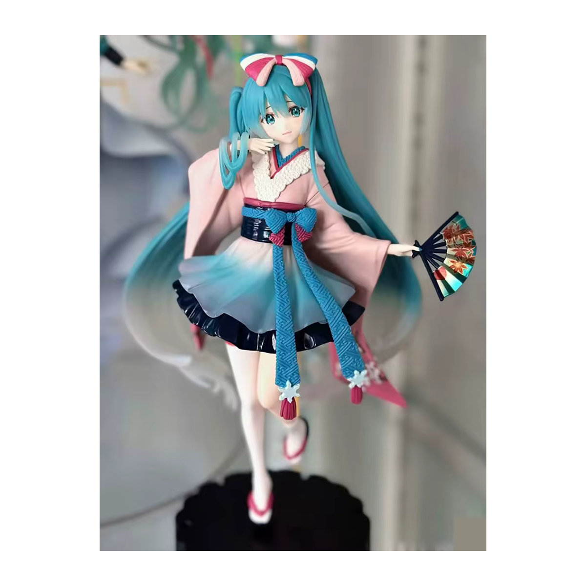 Bandai Hatsune Miku Tenitol Neo Tokyo Serie Kimono Sammlerfigur, mehrfarbig, Höhe: 20 cm - Bild 7