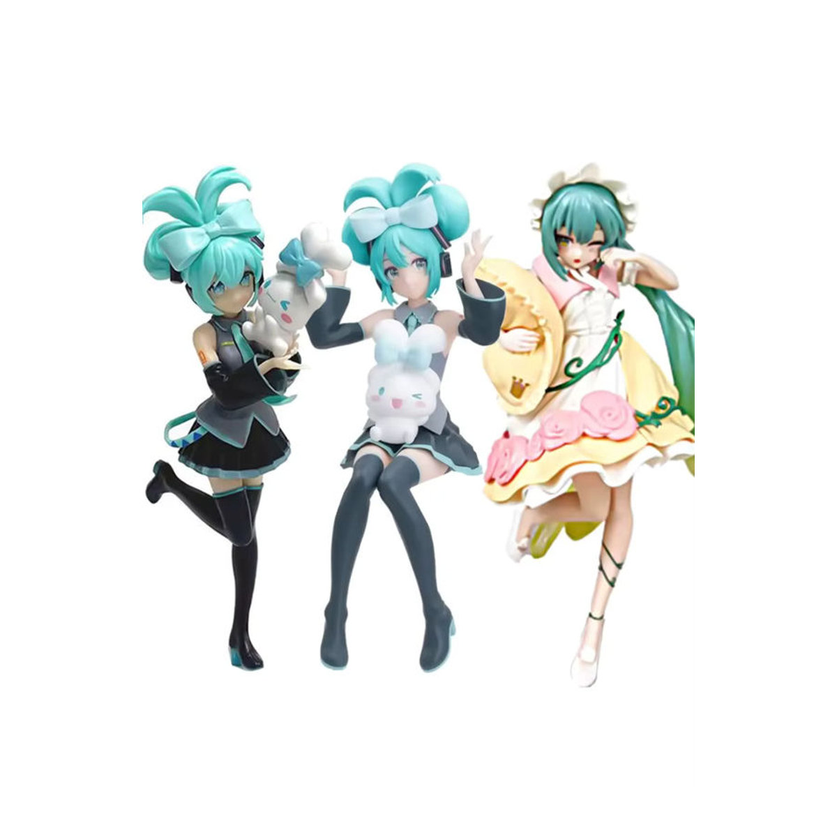 Bandai Hatsune Miku x Cinnamoroll Anime Figur aus Kunststoff, mehrfarbig, Höhe: 20 cm - Bild 5