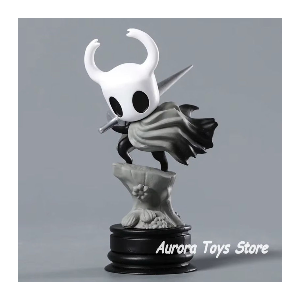 Bandai Hollow Knight Actionfigur aus Kunststoff in Weiß, Höhe: 10,5 cm - Bild 2