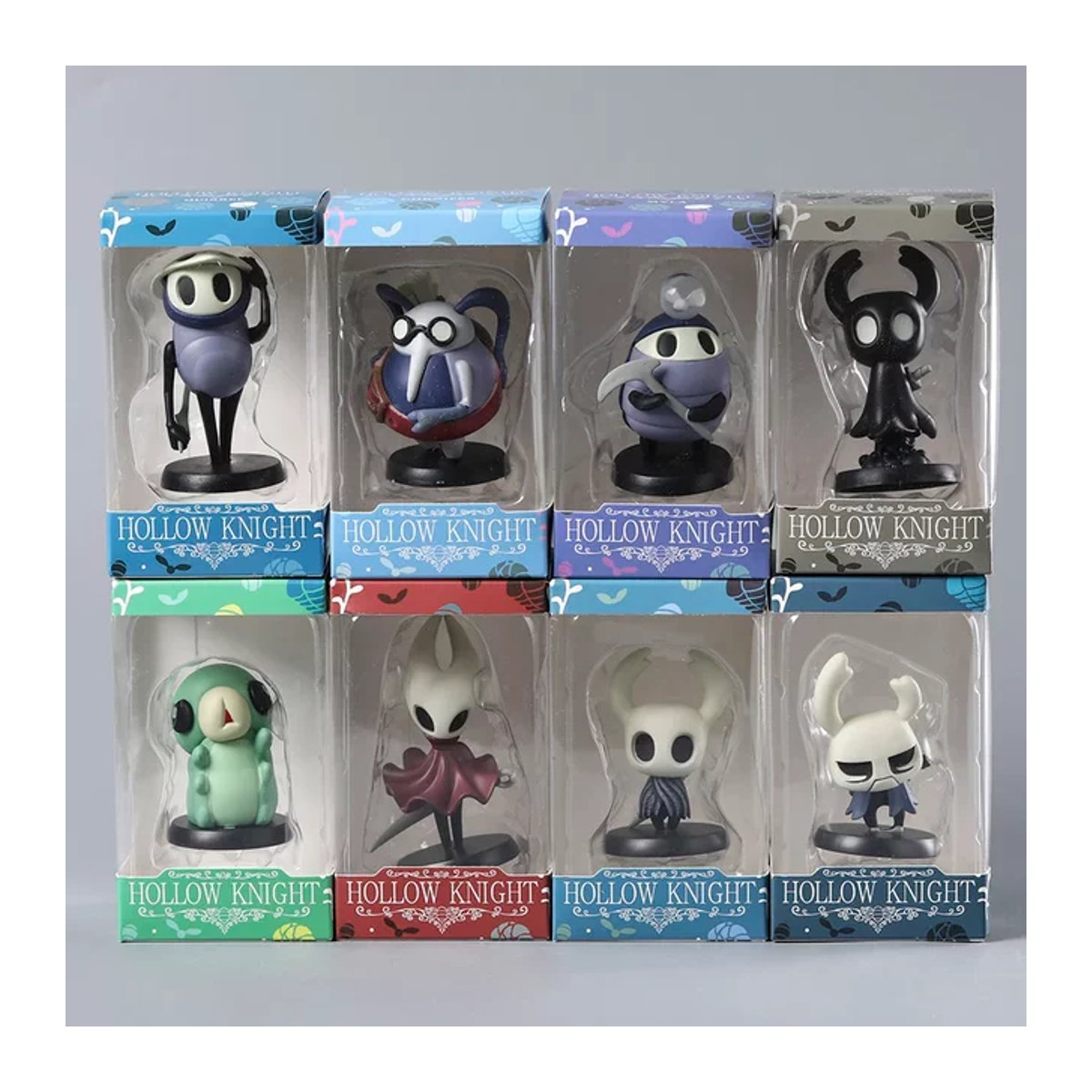 Bandai Hollow Knight Silksong Figuren Set Q Version aus Kunststoff, mehrfarbig - Bild 1