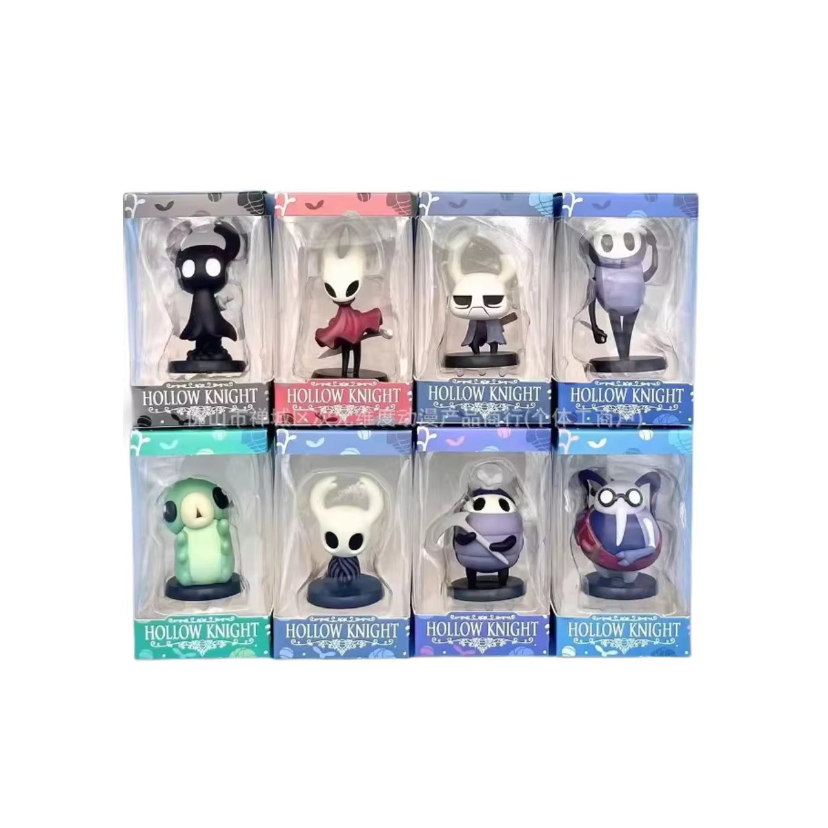 Bandai Hollow Knight Silksong Figuren Set Q Version aus Kunststoff, mehrfarbig - Bild 2