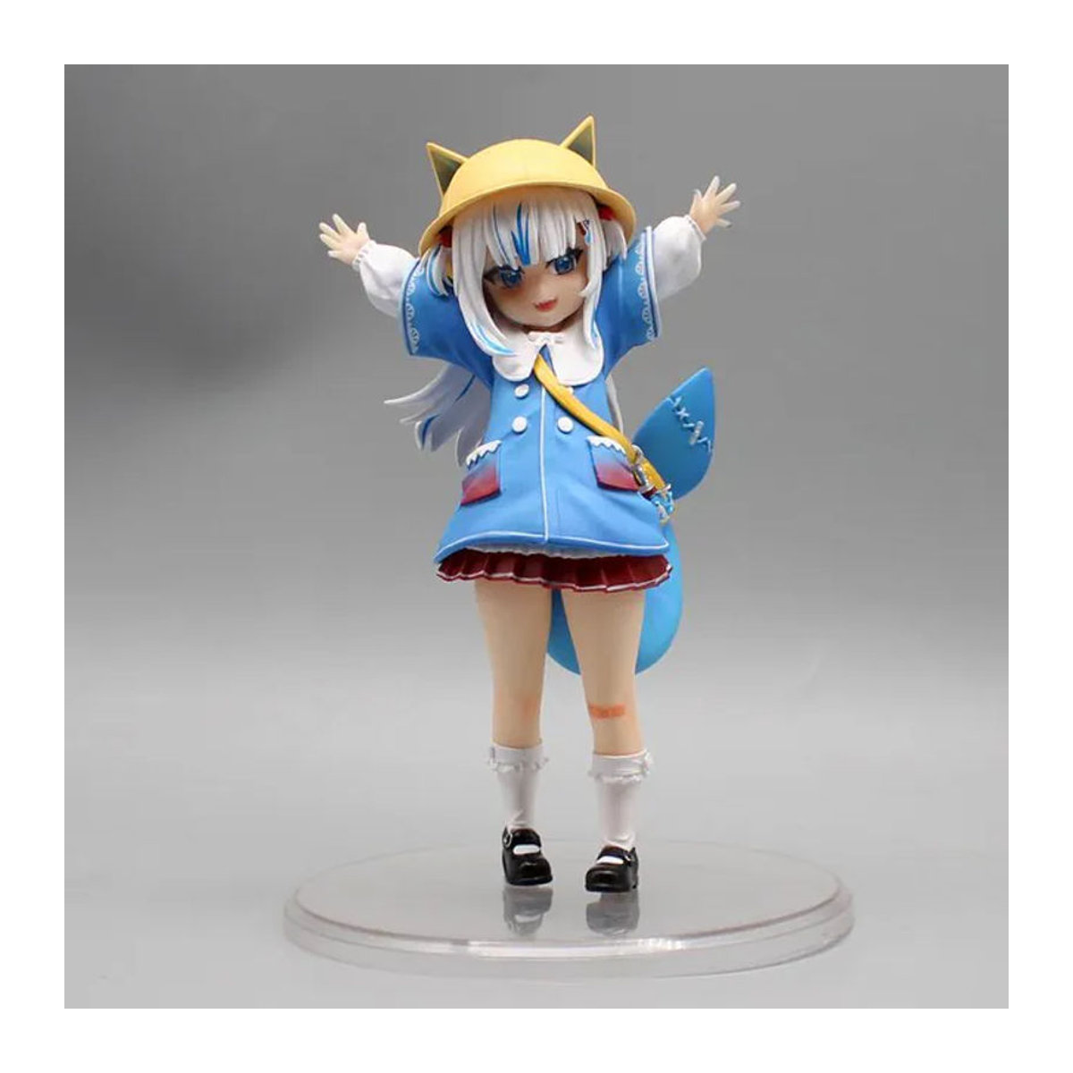 Bandai Holo Live Gawr Gura Anime Actionfigur aus Kunststoff, mehrfarbig, Höhe: 18 cm - Bild 1