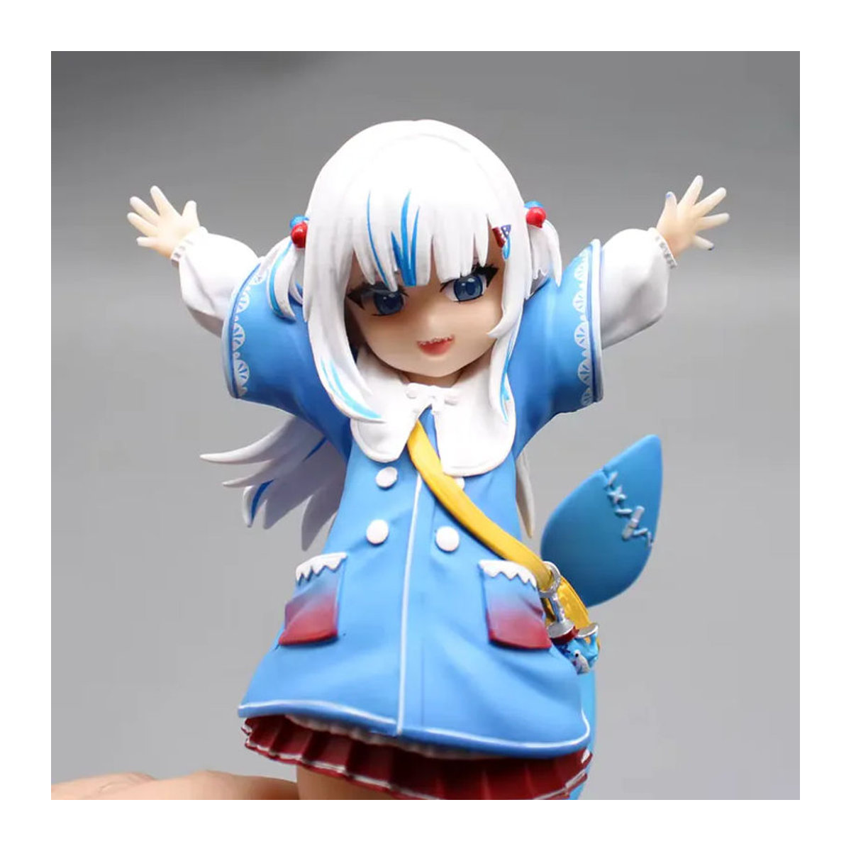 Bandai Holo Live Gawr Gura Anime Actionfigur aus Kunststoff, mehrfarbig, Höhe: 18 cm - Bild 3