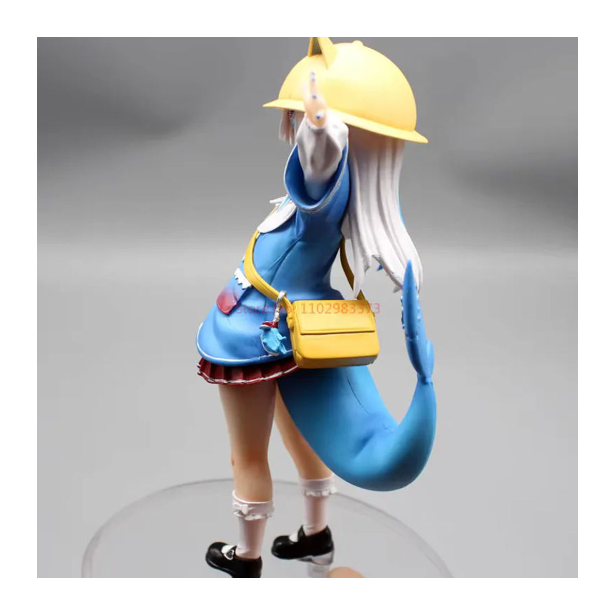 Bandai Holo Live Gawr Gura Anime Actionfigur aus Kunststoff, mehrfarbig, Höhe: 18 cm - Bild 5
