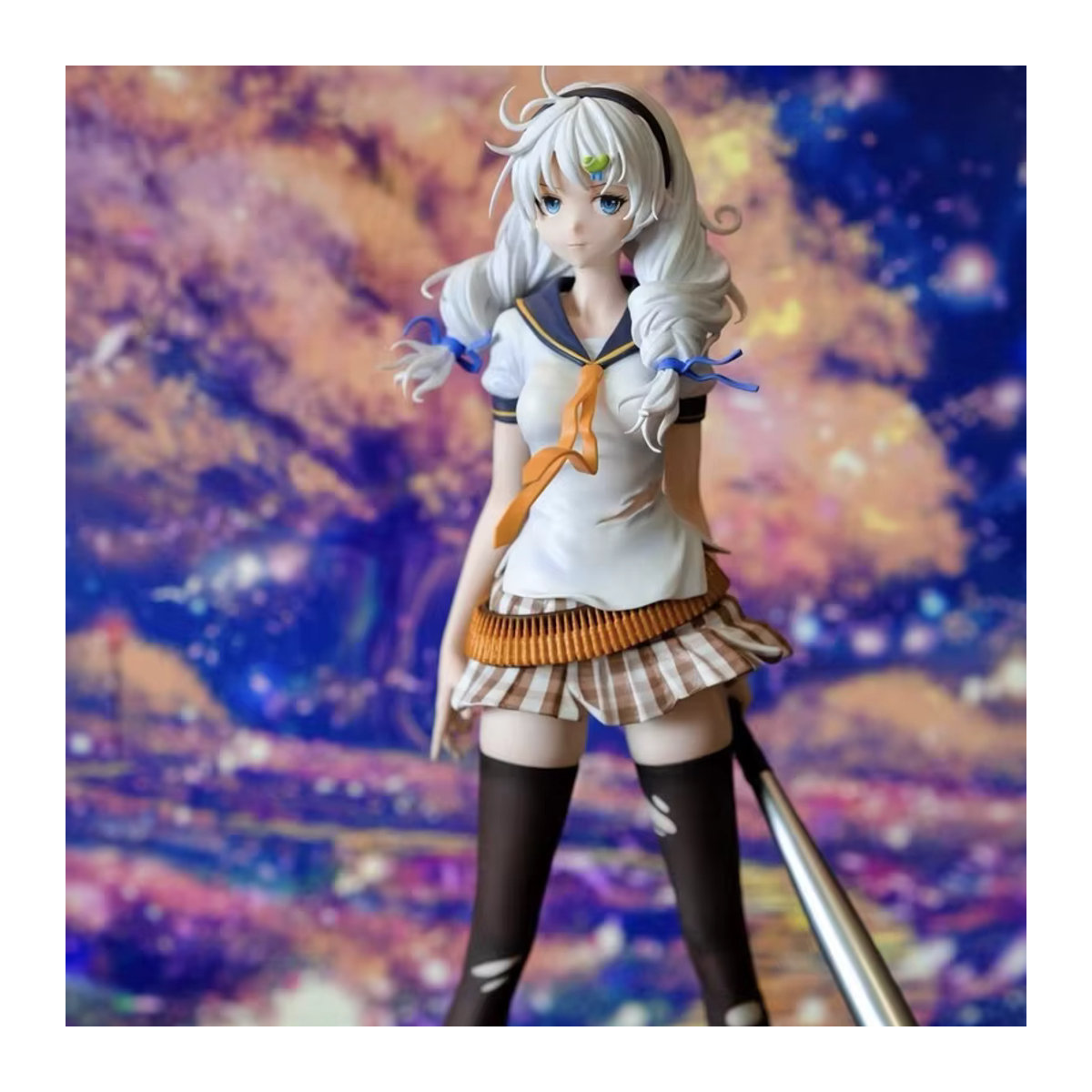 Bandai Honkai Impact 3 Kiana Kaslana Figur, mehrfarbige Anime Statue als Schreibtischdekoration und Sammlerstück - Bild 2