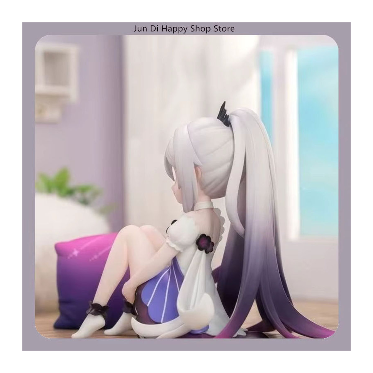 Bandai Honkai Impact 3rd Kiana Kaslana Herrscher of Finality Chibi Anime Figur in Weiß, Höhe: 10 cm - Bild 2