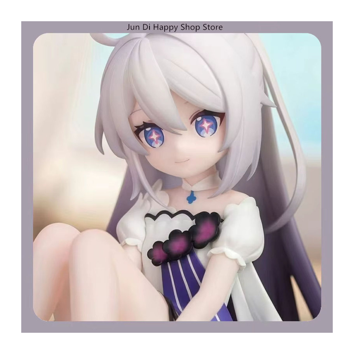 Bandai Honkai Impact 3rd Kiana Kaslana Herrscher of Finality Chibi Anime Figur in Weiß, Höhe: 10 cm - Bild 3