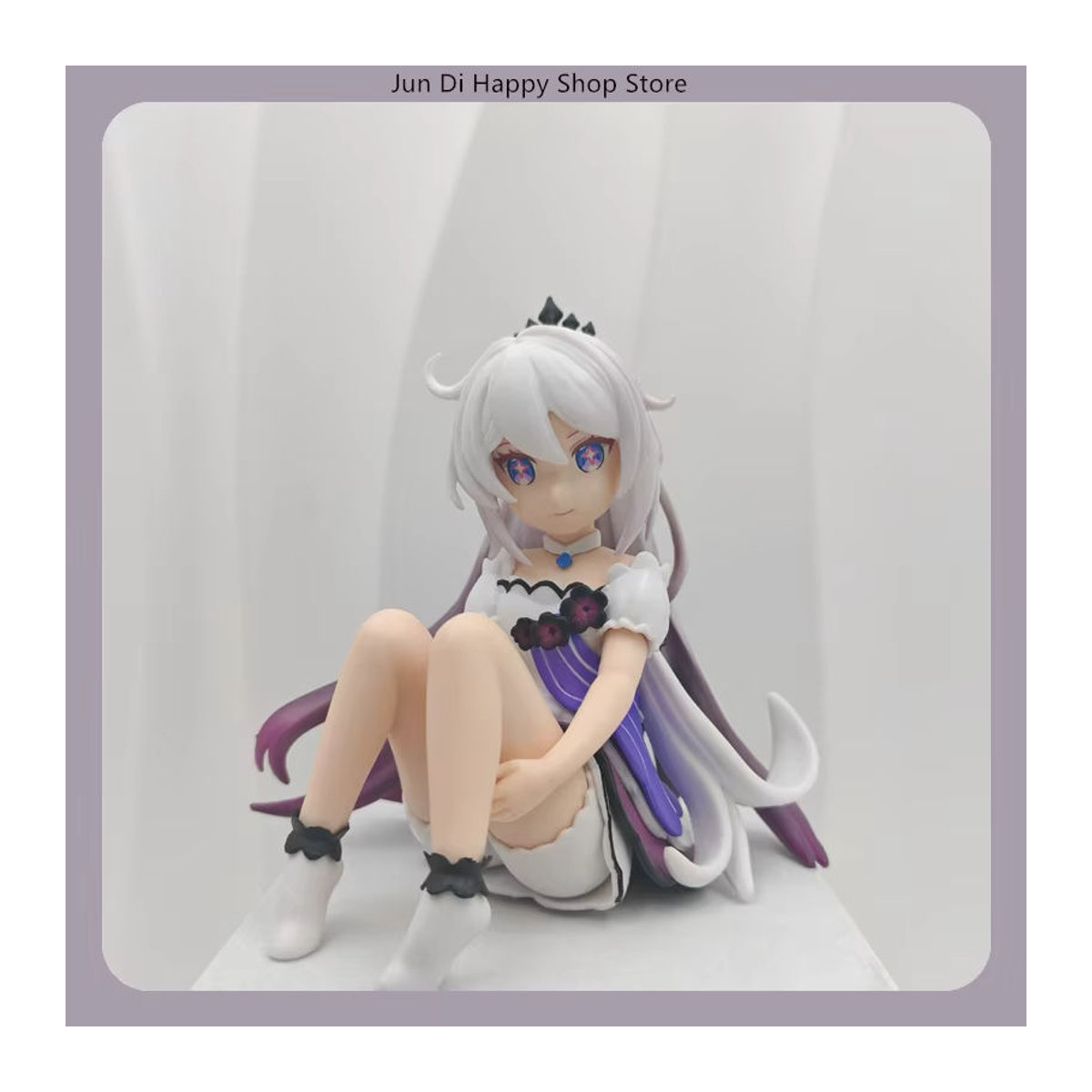Bandai Honkai Impact 3rd Kiana Kaslana Herrscher of Finality Chibi Anime Figur in Weiß, Höhe: 10 cm - Bild 4