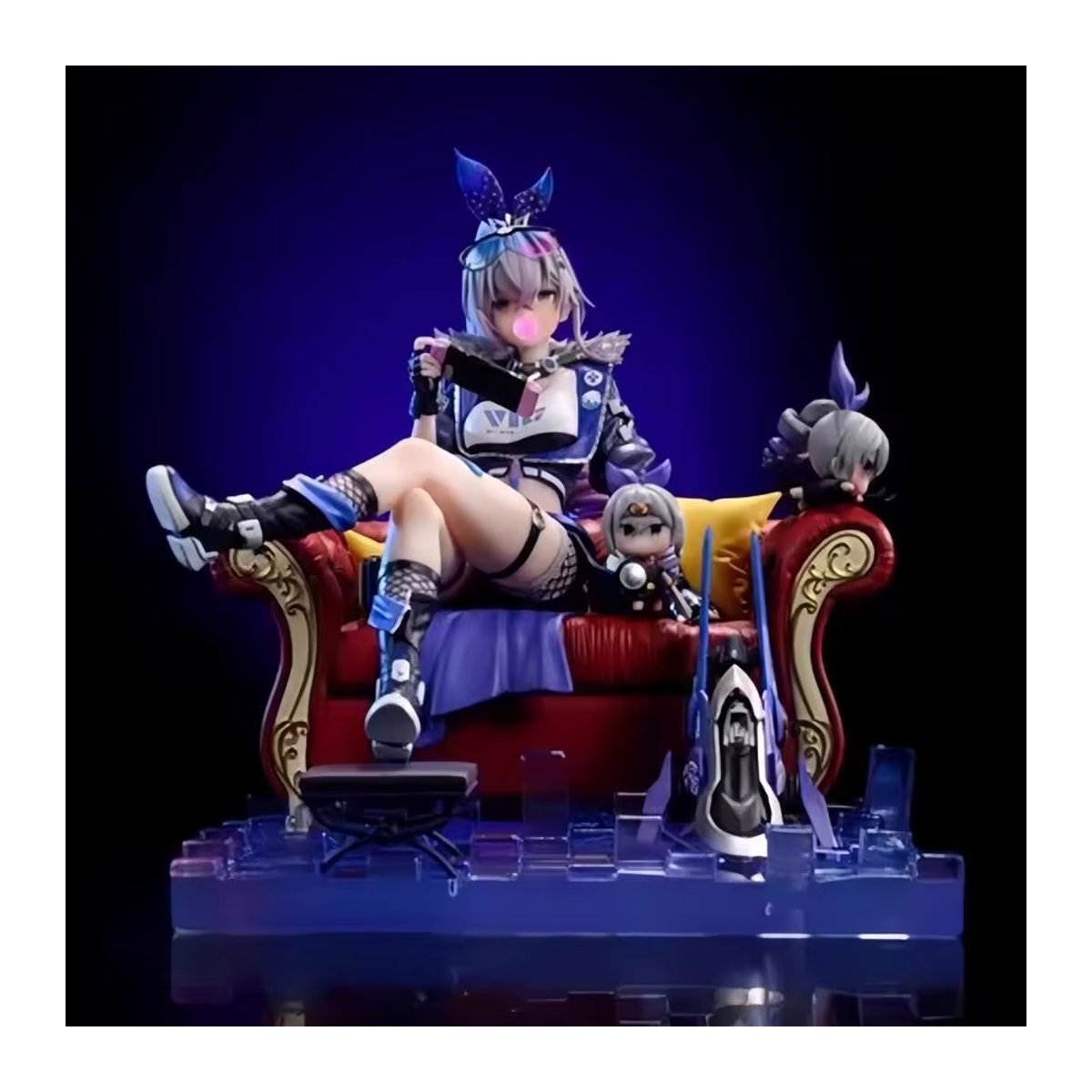 Bandai Honkai Star Rail Silver Wolf Anime-Figur aus Kunststoff, mehrfarbig - Bild 1