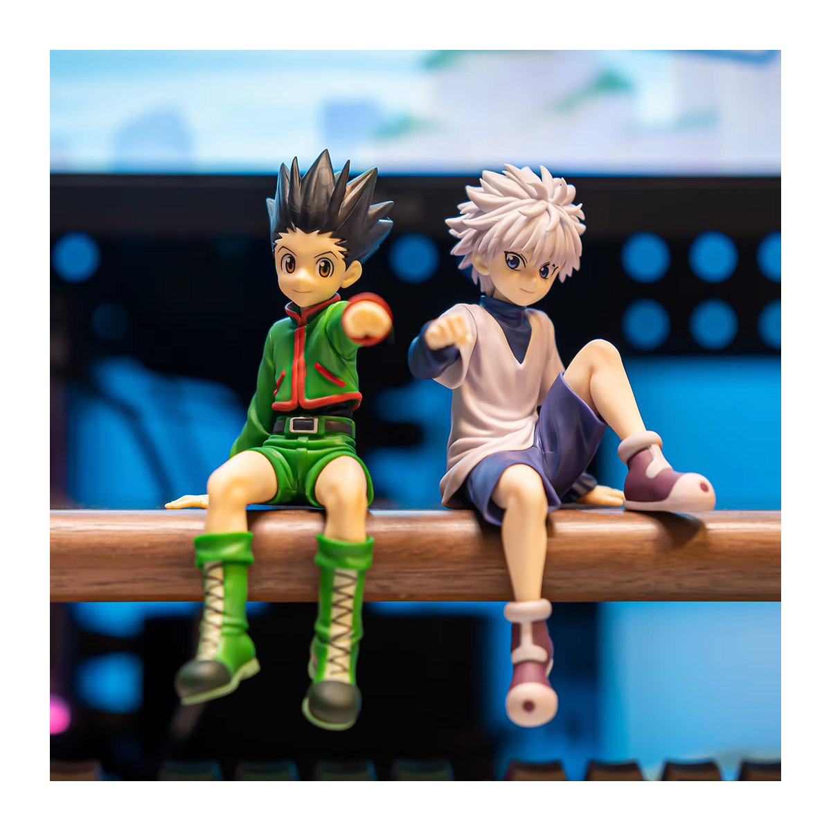 Bandai HUNTER Action-Anime-Figur Sammlerstück in Weiß und Mehrfarbig aus Kunststoff - Bild 2