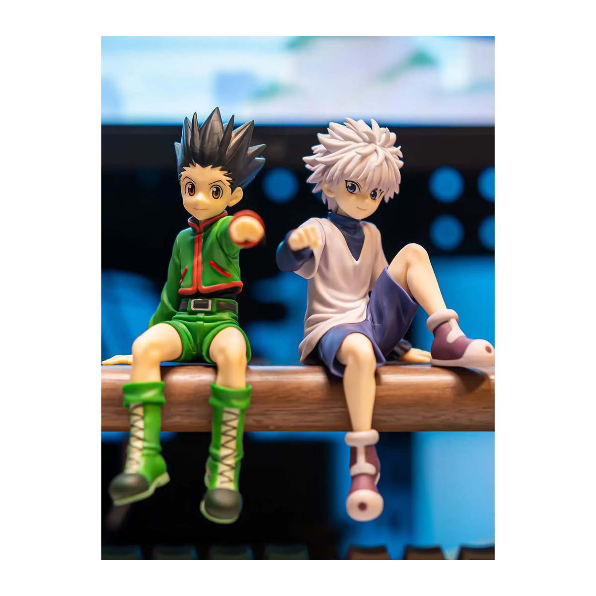 Bandai HUNTER Action-Anime-Figur Sammlerstück in Weiß und Mehrfarbig aus Kunststoff - Bild 5