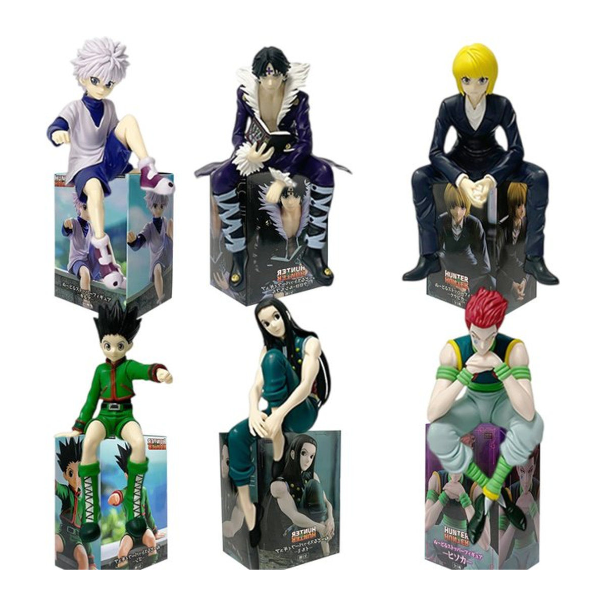 Bandai Hunter X Hunter Anime Actionfiguren aus PVC, mehrfarbig, Höhe: 11–14 cm - Bild 1
