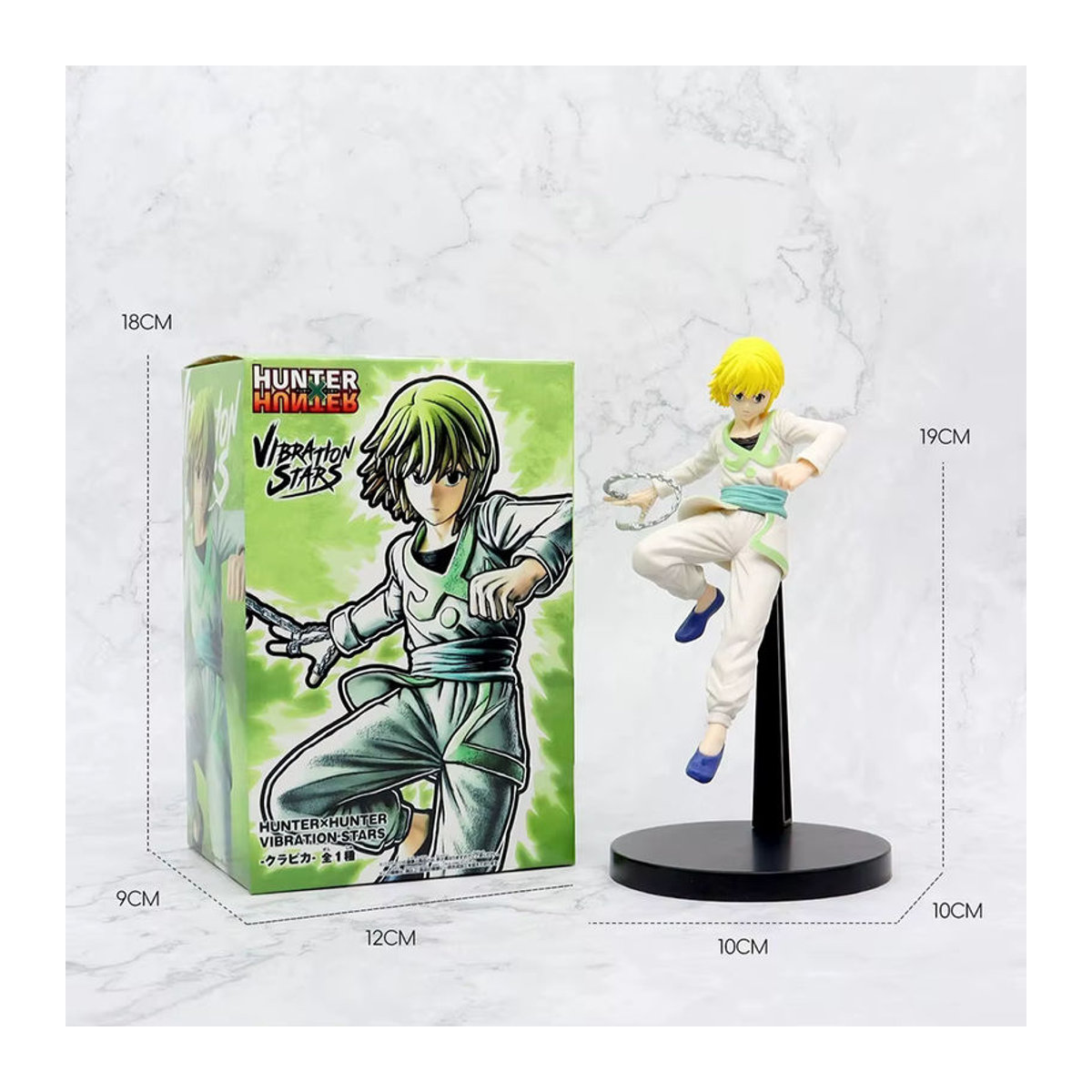 Bandai Hunter x Hunter Anime Figuren Gon Freecss Alluka Zoldyck Chrollo Lucilfer Kurapika Modell aus Kunststoff mehrfarbig Höhe: 13-23 cm - Bild 3