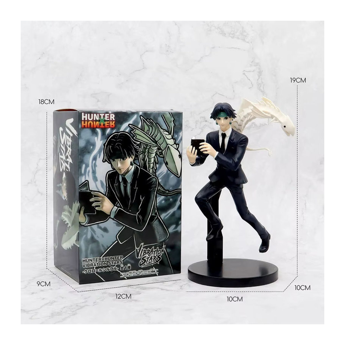 Bandai Hunter x Hunter Anime Figuren Gon Freecss Alluka Zoldyck Chrollo Lucilfer Kurapika Modell aus Kunststoff mehrfarbig Höhe: 13-23 cm - Bild 4