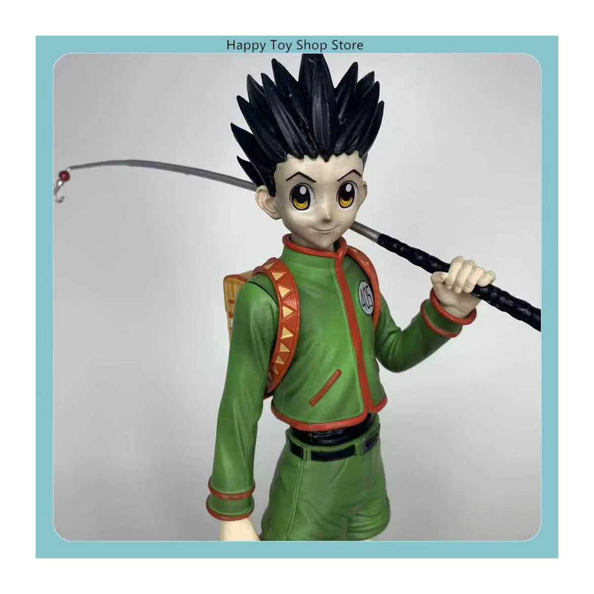 Bandai Hunter x Hunter Anime Figuren Killua Zoldyck und Gon Freecss Modell Ornament aus Kunstharz, mehrfarbig, Höhe: 27 cm - Bild 3