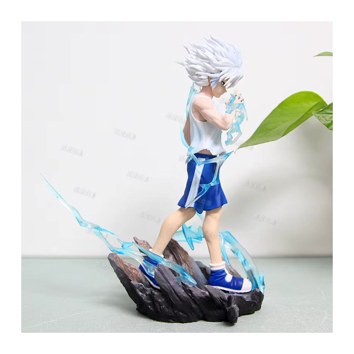 Bandai Hunter x Hunter Killua Zoldyck Actionfigur aus Kunststoff, mehrfarbiges Anime Modell für Sammler und Dekoration - Bild 5
