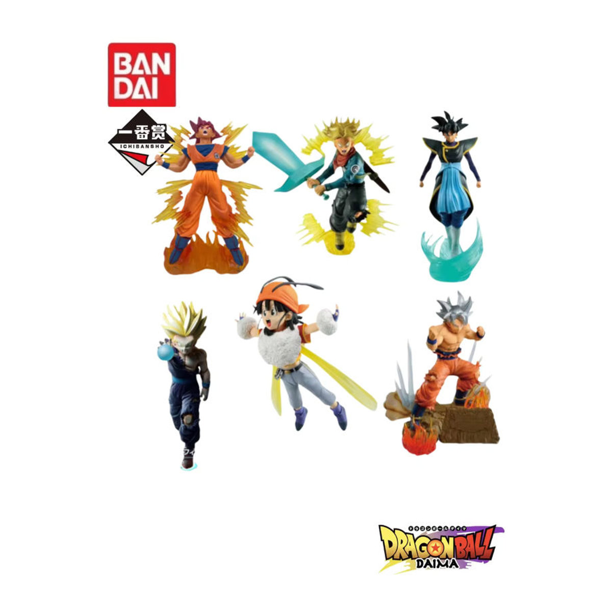 Bandai Ichiban Kuji Explosive Battle Anime Sammlerfigur Goku Trunks Zamasu mehrfarbig - Bild 5