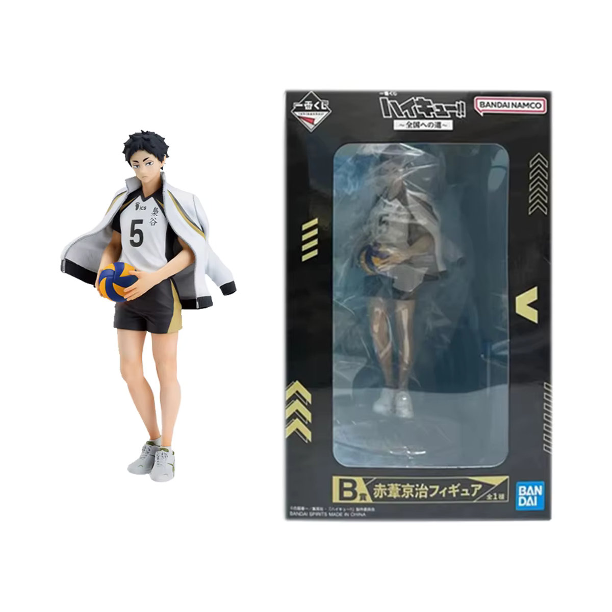 BANDAI Ichiban Kuji Haikyuu!! Anime-Figur Kotaro Bokuto Keiji Akaashi Oikawa Tooru Actionfigur für Kinder, mehrfarbig - Bild 3
