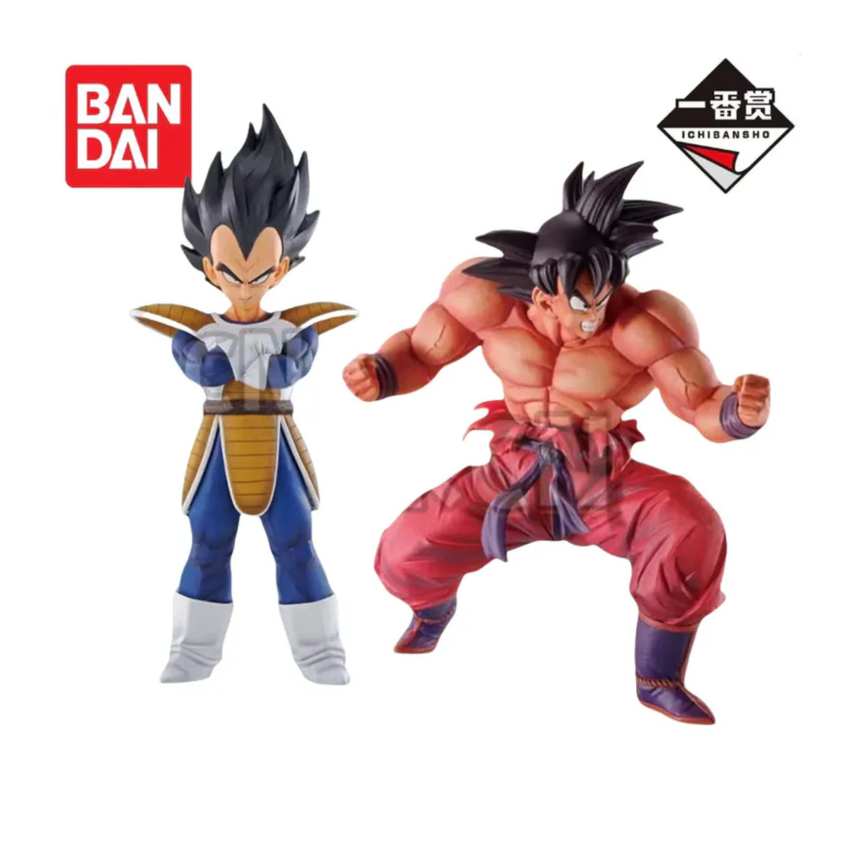 Bandai Ichiban Kuji Ultimate Battle for The World Super Showdown Vegeta und Goku Anime Figuren Set in Mehrfarbig - Bild 2