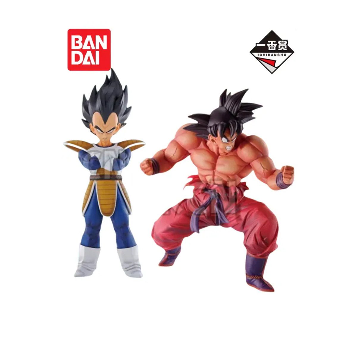 Bandai Ichiban Kuji Ultimate Battle for The World Super Showdown Vegeta und Goku Anime Figuren Set in Mehrfarbig - Bild 3