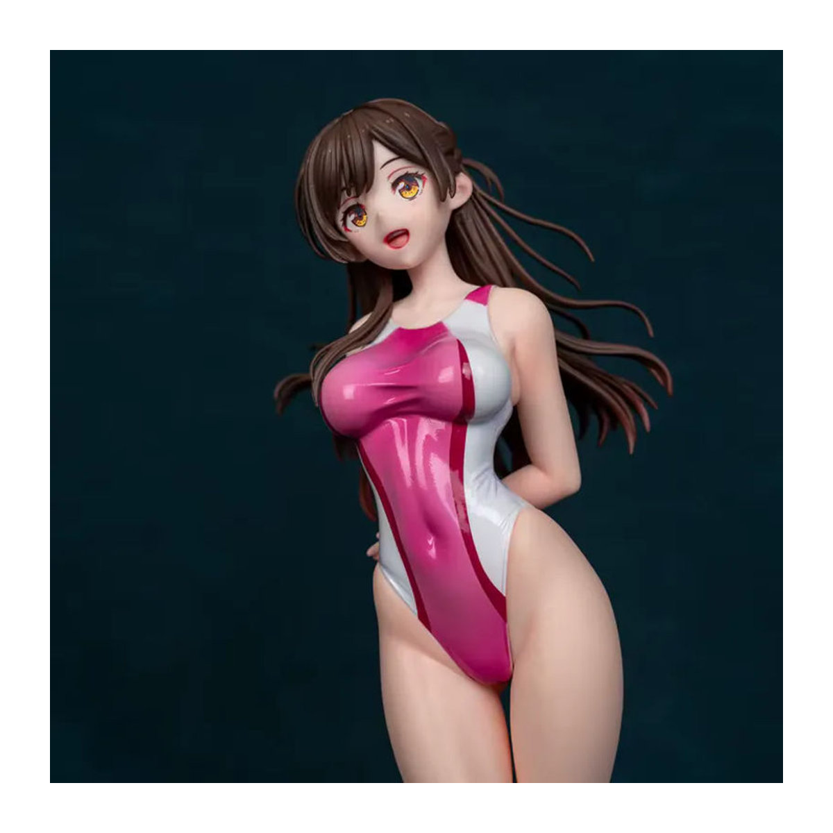 Bandai Ichinose Chizuru Anime Actionfigur im Badeanzug, mehrfarbige PVC-Modell Statue, Höhe: 26 cm - Bild 2
