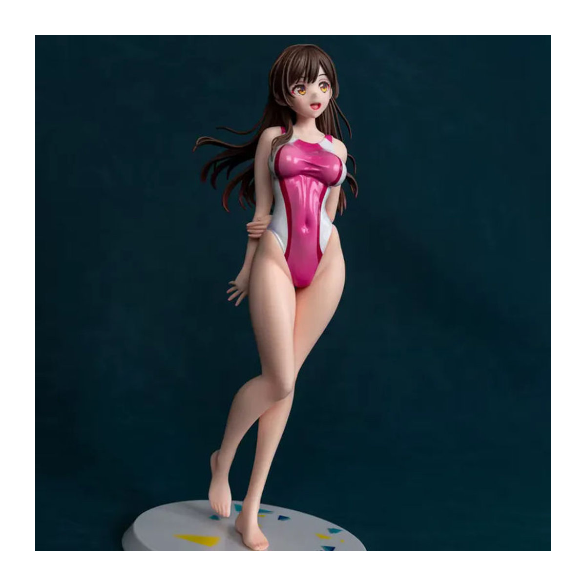 Bandai Ichinose Chizuru Anime Actionfigur im Badeanzug, mehrfarbige PVC-Modell Statue, Höhe: 26 cm - Bild 3