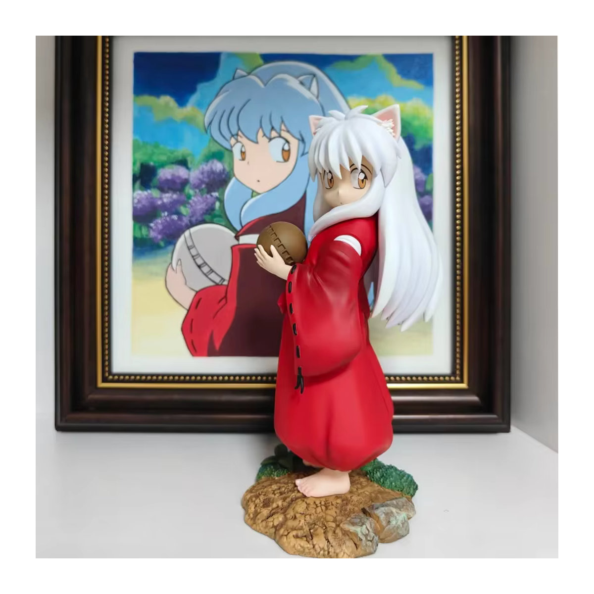 Bandai Inuyasha Actionfigur aus Kunstharz in Rot für Sammler - Bild 2