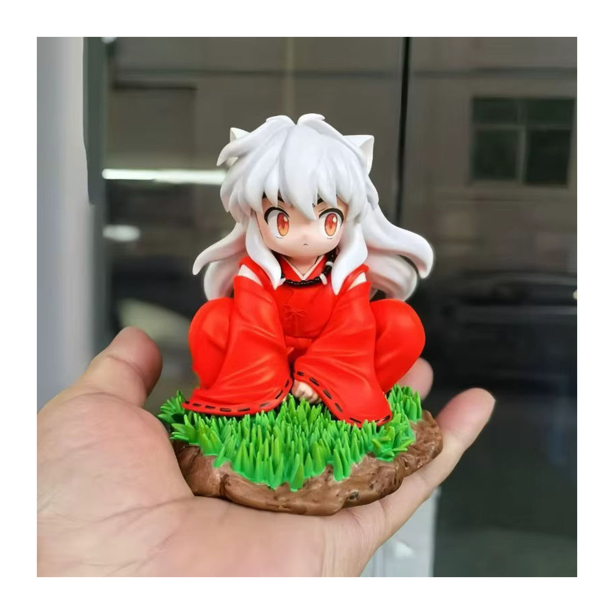 Bandai Inuyasha Anime Figur aus Kunstharz als dekoratives Ornament in Mehrfarbig - Bild 3