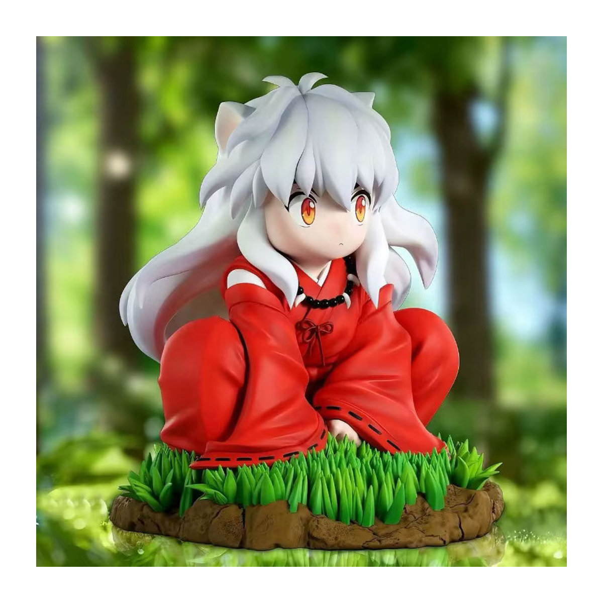 Bandai Inuyasha Anime Figur aus Kunstharz als dekoratives Ornament in Mehrfarbig - Bild 5