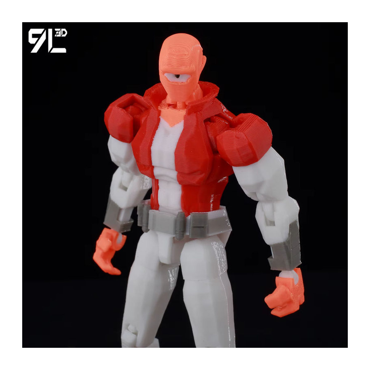 Bandai Invincible Actionfigur Anime Modell Lucky Dummy13 Superhelden One-Eyed Allen Mehrfarbig aus Kunststoff - Bild 1