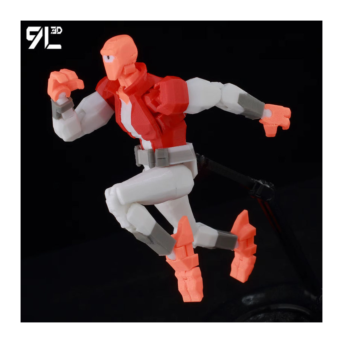 Bandai Invincible Actionfigur Anime Modell Lucky Dummy13 Superhelden One-Eyed Allen Mehrfarbig aus Kunststoff - Bild 3