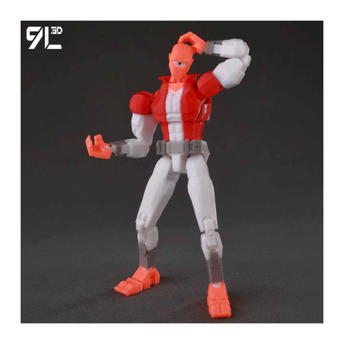 Bandai Invincible Actionfigur Anime Modell Lucky Dummy13 Superhelden One-Eyed Allen Mehrfarbig aus Kunststoff - Bild 4