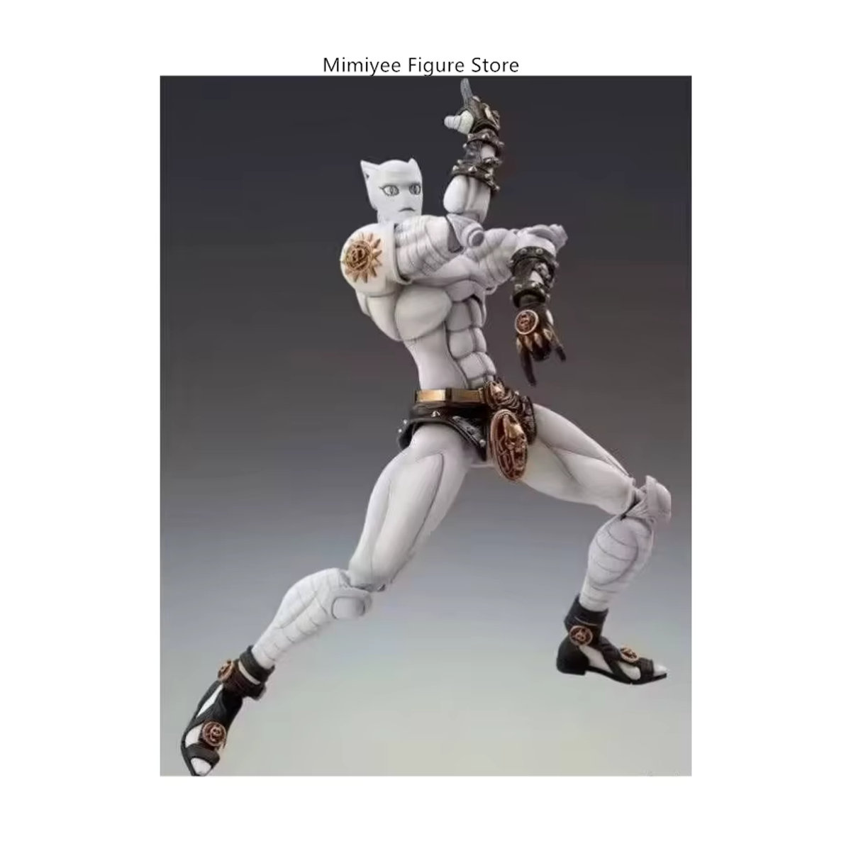 Bandai JoJo's Bizarre Adventure Killer Queen Anime Action Figur in Rosa und Weiß, Höhe: 16 cm - Bild 3