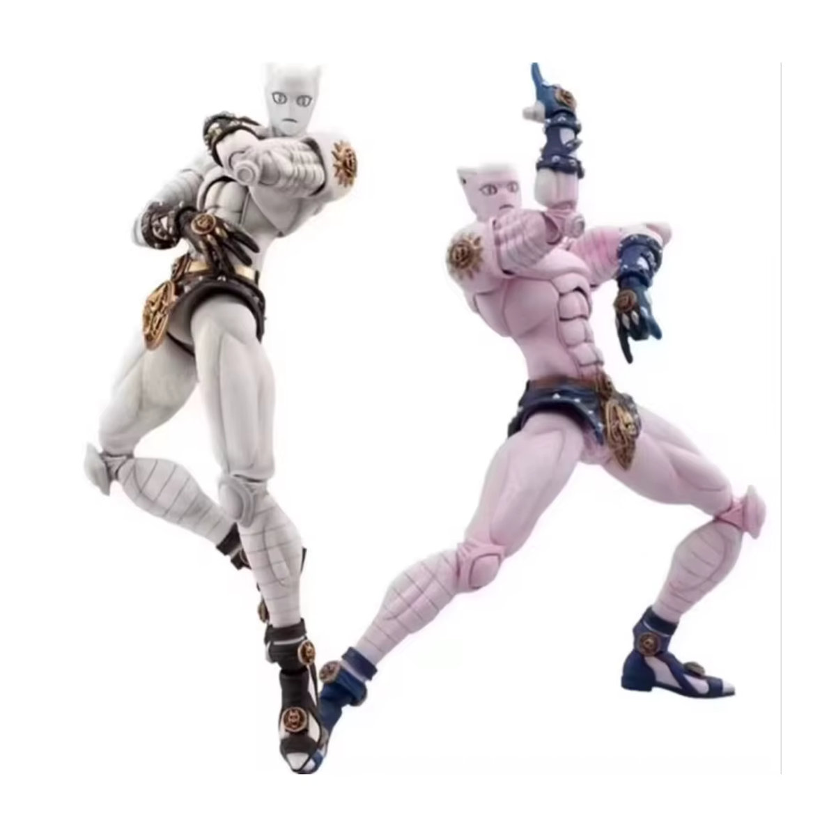 Bandai JoJo's Bizarre Adventure Killer Queen Anime Action Figur in Rosa und Weiß, Höhe: 16 cm - Bild 6