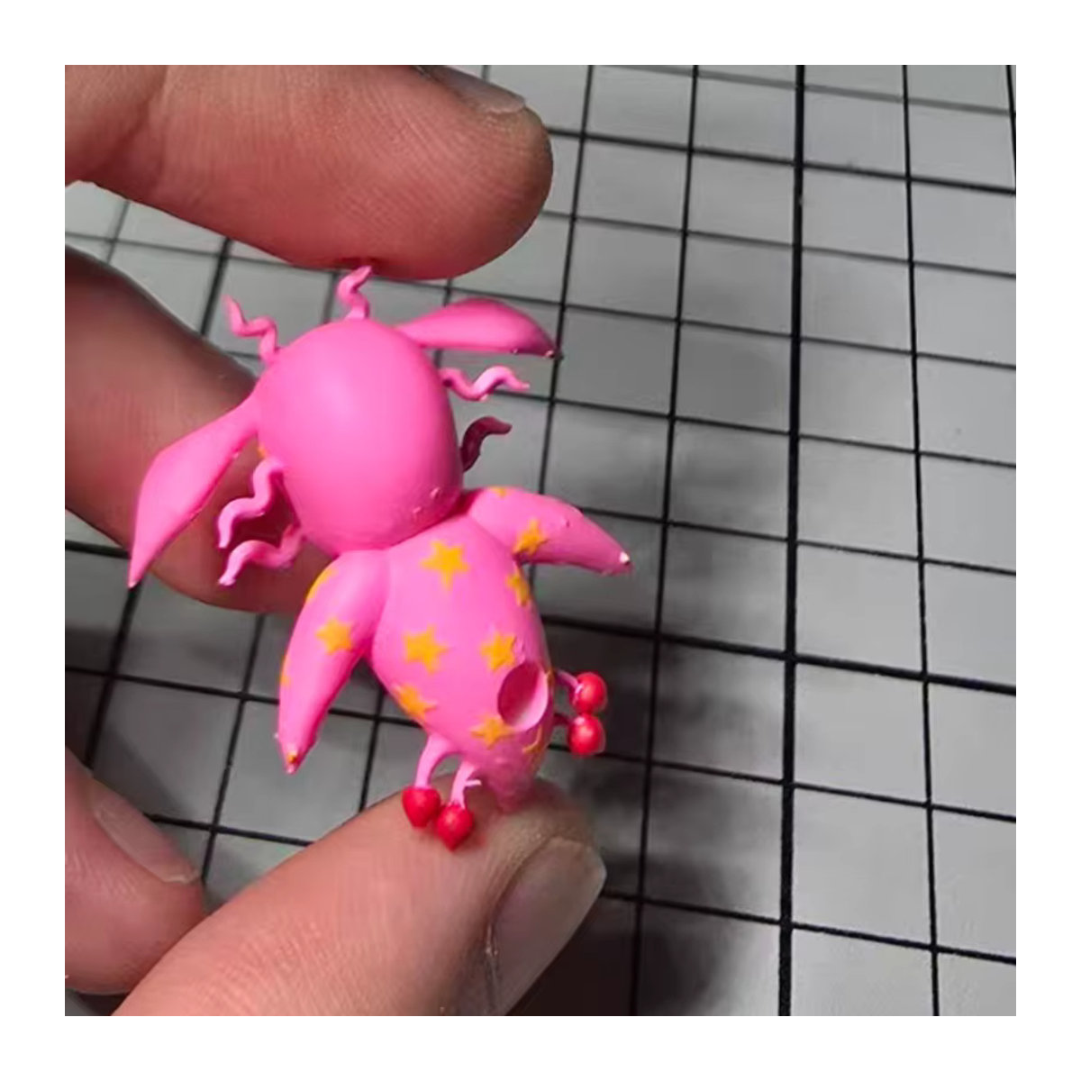Bandai Jojo's Bizarre Adventure Steel Ball Run Johnny Joestar Stand Tusk Act 1 Figur in Rosa, Höhe: 2,5 cm - Bild 2
