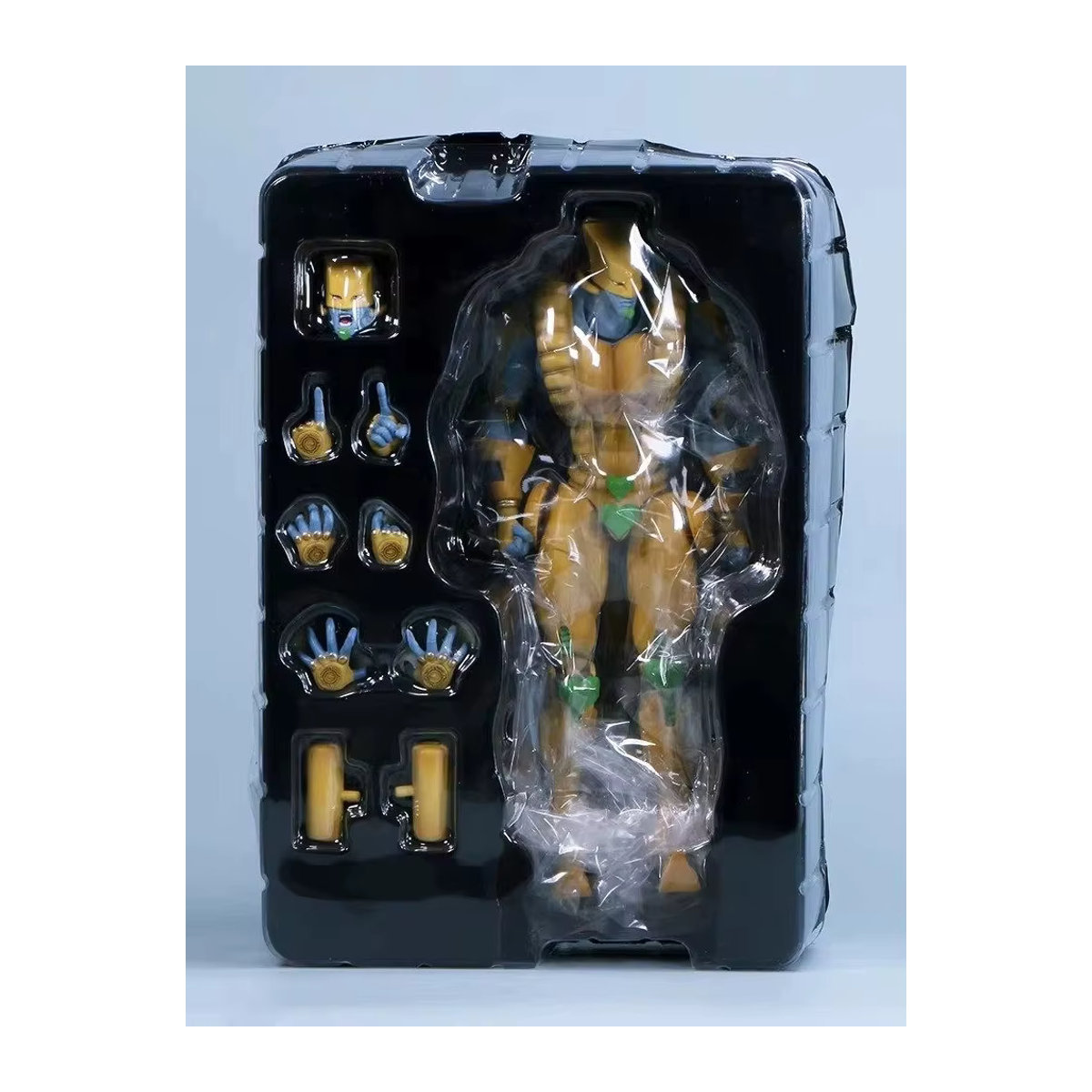 Bandai Jojos Bizarre Adventure Teil III Dio Die Welt Actionfigur aus Kunststoff in Gelb - Bild 2