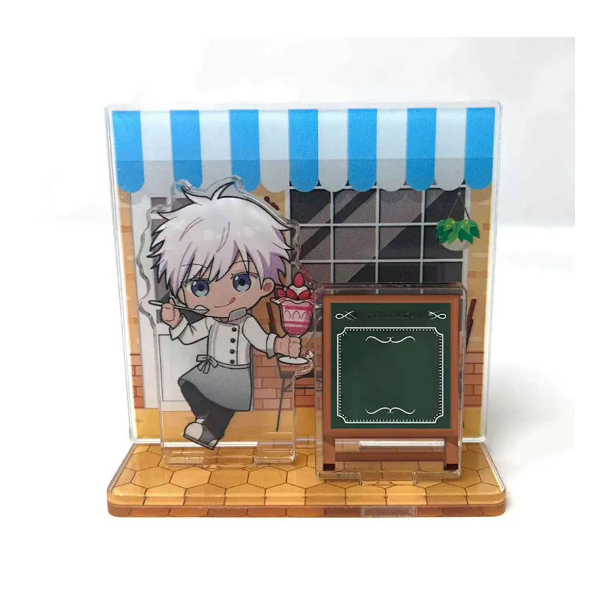 Bandai Jujutsu Kaisen Acryl-Figuren Set mit Yuji Itadori, Satoru Gojo und Megumi Fushiguro in Mehrfarbig - Bild 2