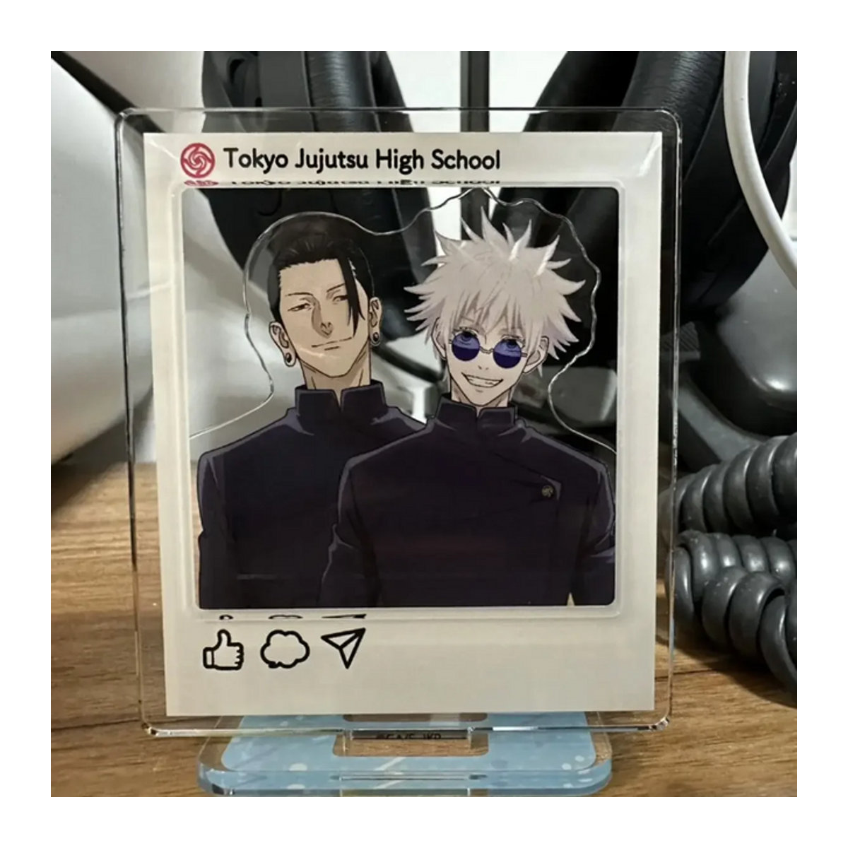 Bandai Jujutsu Kaisen Acryl-Standfigur Gojo Satoru und Getou Suguru mehrfarbig - Bild 1